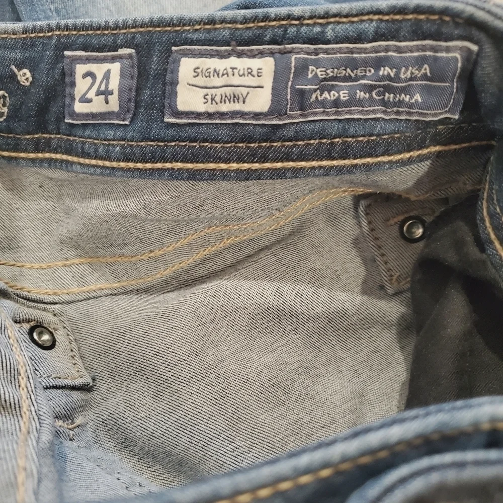 Miss Me Skinny Jeans Blue
